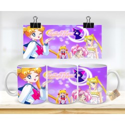 TAZZA CERAMICA MUG SAILOR MOON E CHIBIUSA